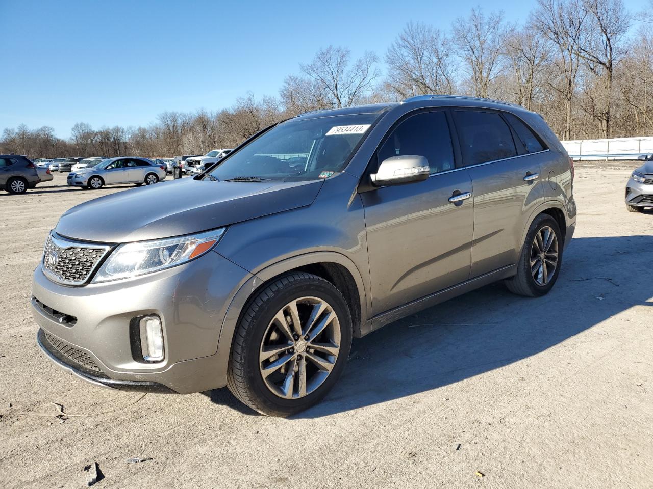 Image 1 of 2014 KIA SORENTO SX 2014 with VIN 5XYKW4A7XEG467082
