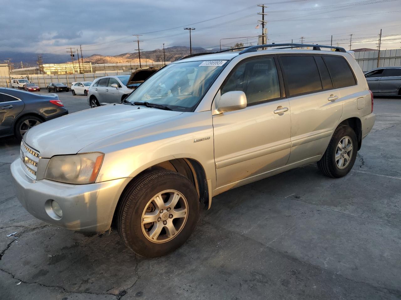 Obraz 1 z 2002 TOYOTA HIGHLANDER LIMITED 2002 z VIN JTEHF21A920044789