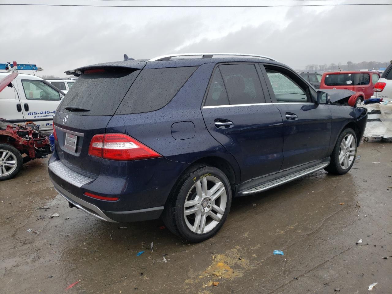 Image 3 of 2015 MERCEDES-BENZ ML 350 2015 with VIN 4JGDA5JB6FA510380