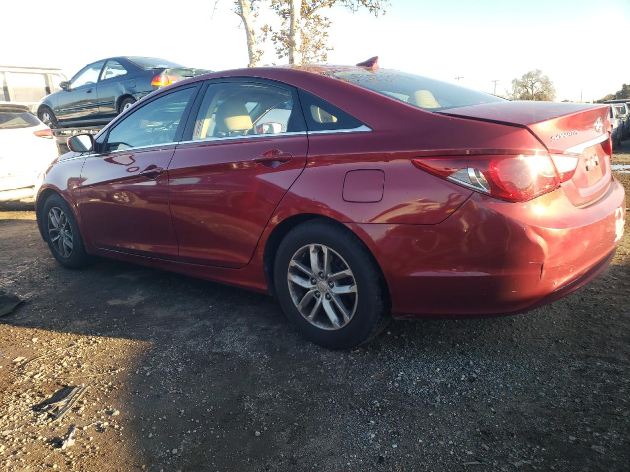 Image 2 of 2012 HYUNDAI SONATA GLS 2012 with VIN 5NPEB4AC3CH324597