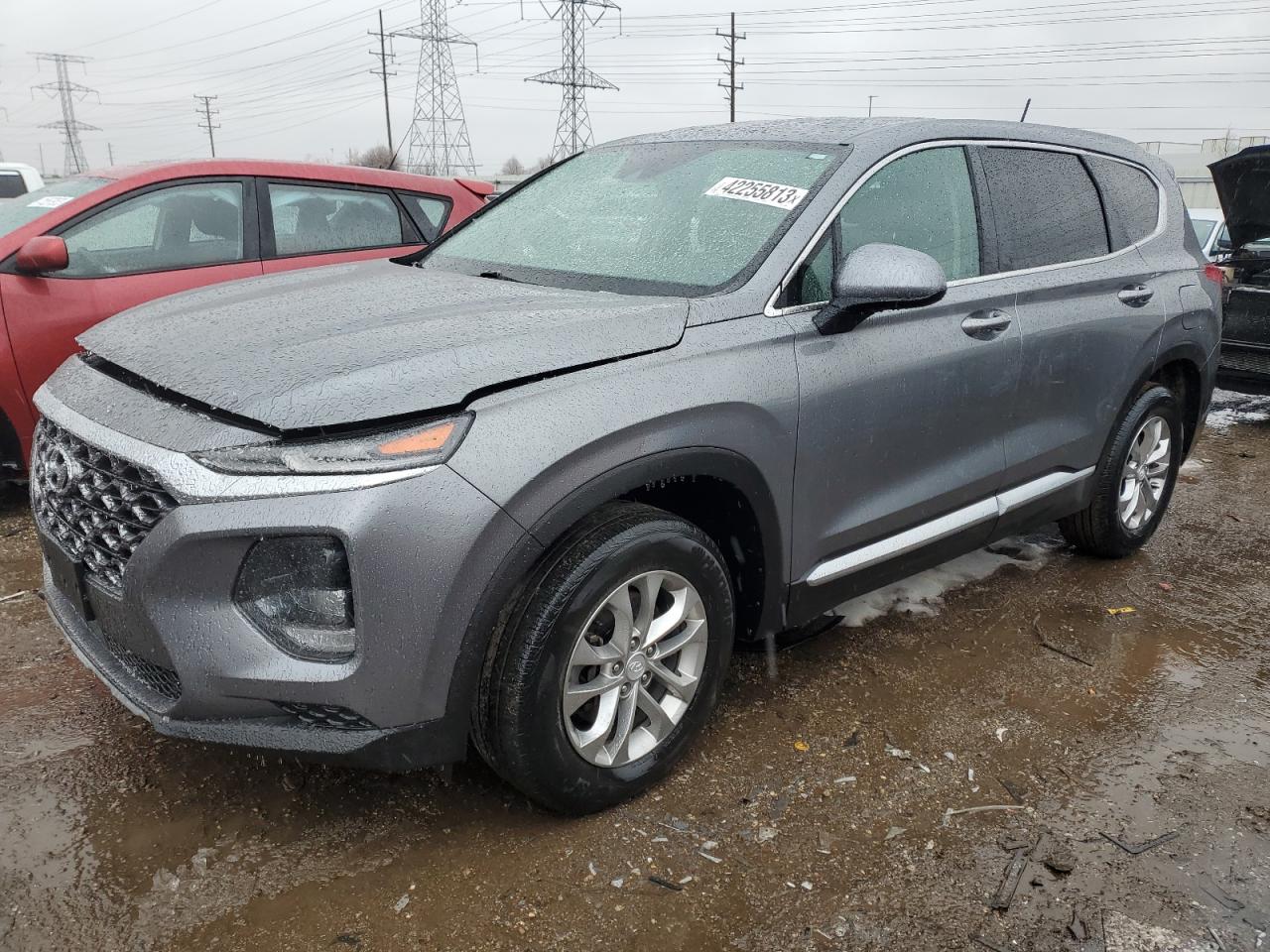 Изображение 1 2019 HYUNDAI SANTA FE SE 2019 с VIN 5NMS23ADXKH116539