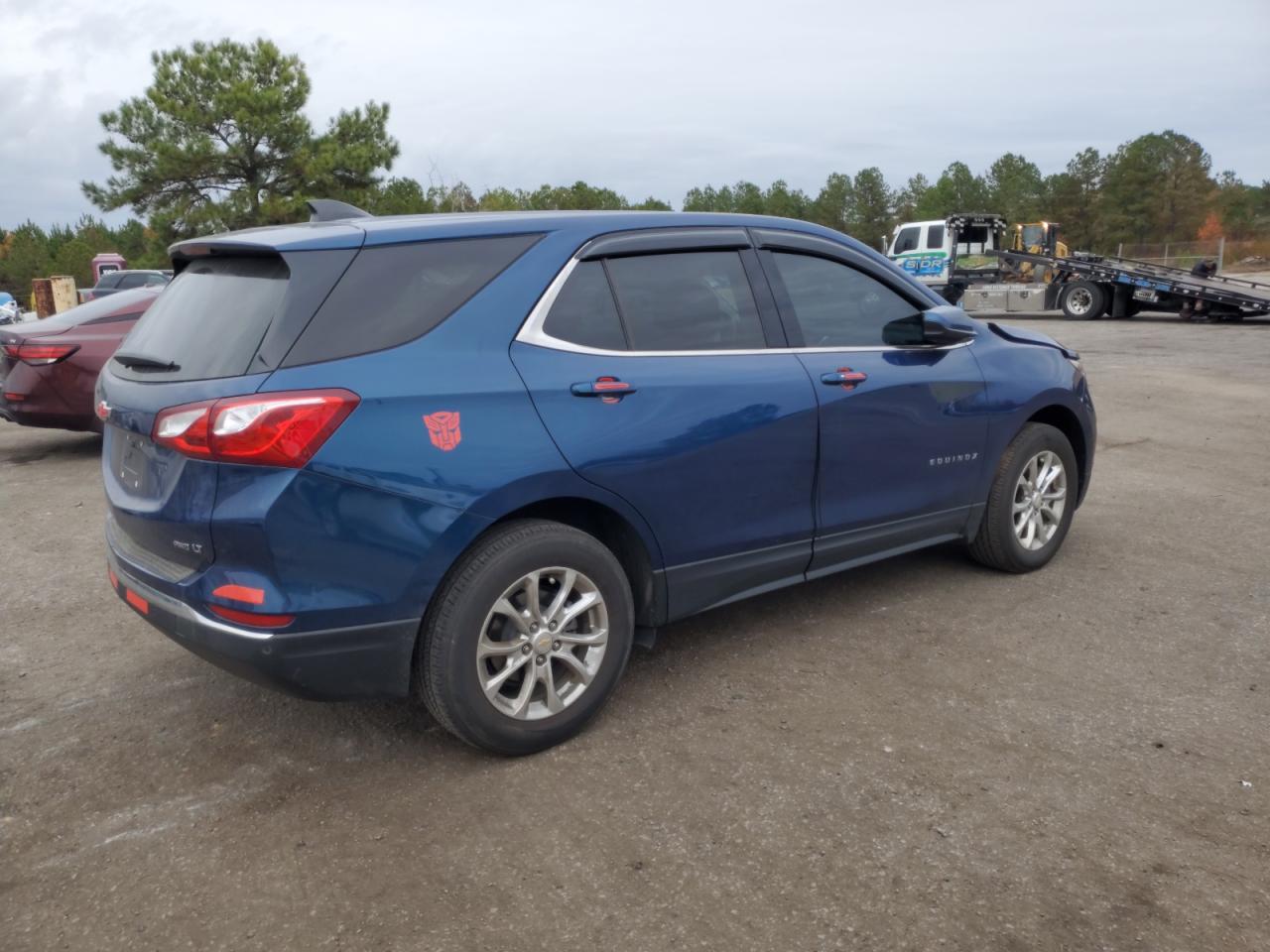 Image 3 of 2020 CHEVROLET EQUINOX LT 2020 with VIN 2GNAXUEV3L6212356