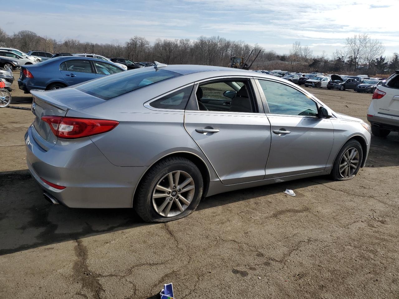 Изображение 3 2015 HYUNDAI SONATA SE 2015 с VIN 5NPE24AFXFH251856