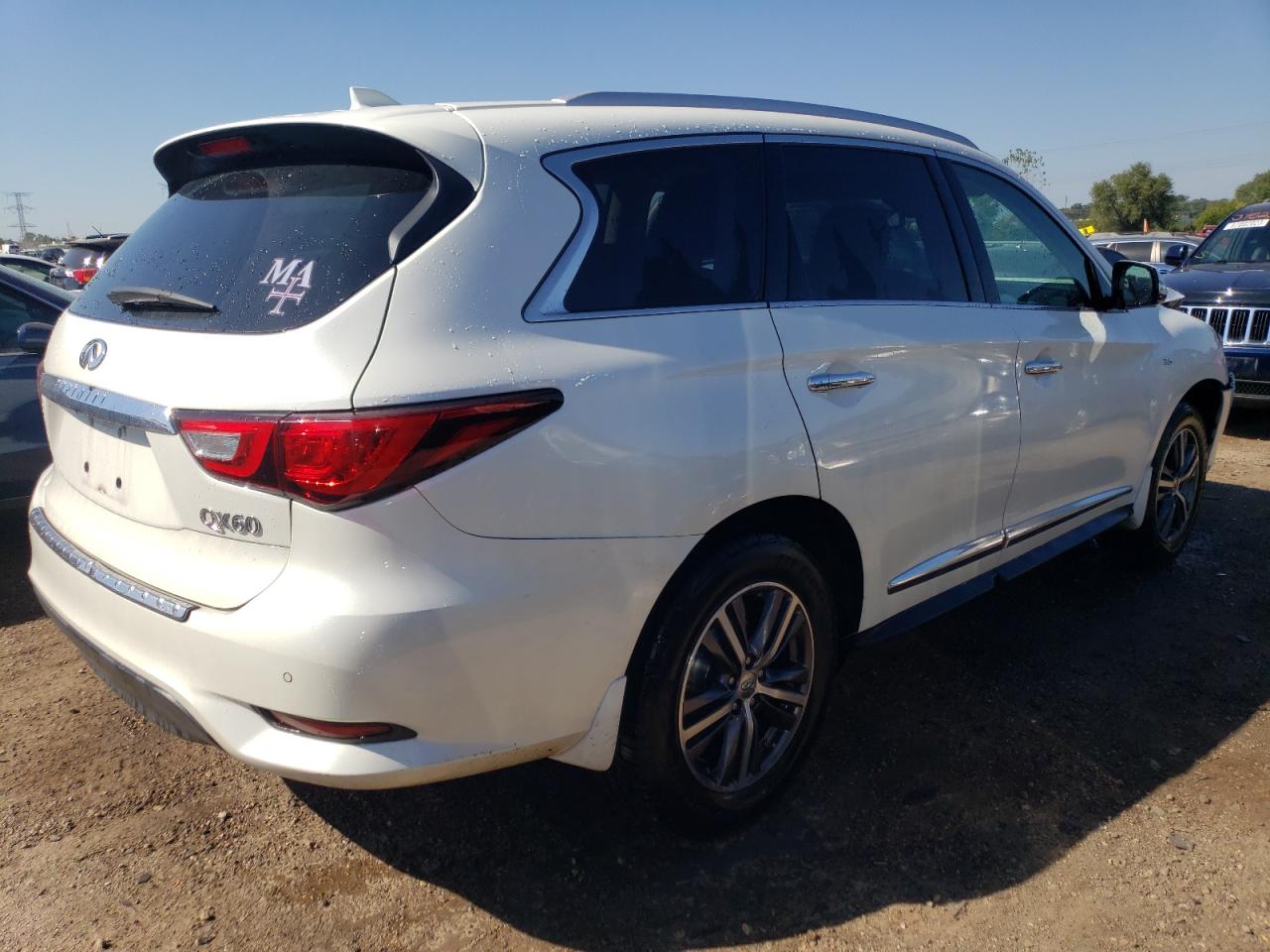 Image 3 of 2017 INFINITI QX60  2017 with VIN 5N1DL0MM6HC551822