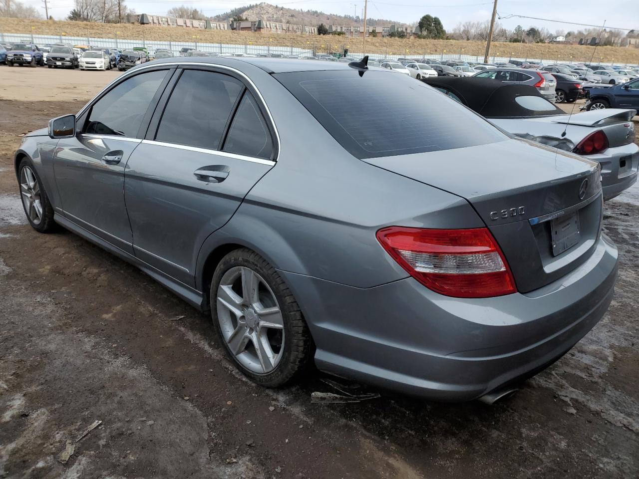 Image 2 of 2010 MERCEDES-BENZ C 300 4MATIC 2010 with VIN WDDGF8BB9AR116889