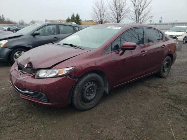 Image 1 of 2015 HONDA CIVIC LX 2015 with VIN 2HGFB2F57FH020836