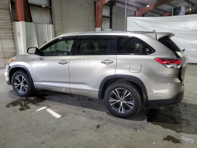 Image 2 of 2016 TOYOTA HIGHLANDER XLE 2016 with VIN 5TDJKRFHXGS277925