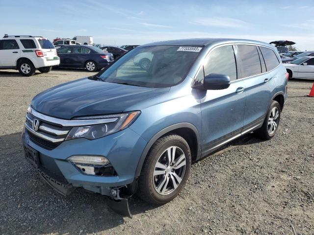 Image 1 of 2016 HONDA PILOT EXL 2016 with VIN 5FNYF6H51GB058814