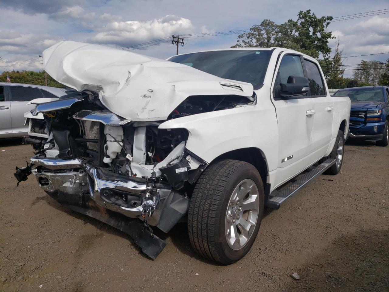 Image 1 of 2021 RAM 1500 BIG HORN/LONE STAR 2021 with VIN 1C6SRFFT8MN688218