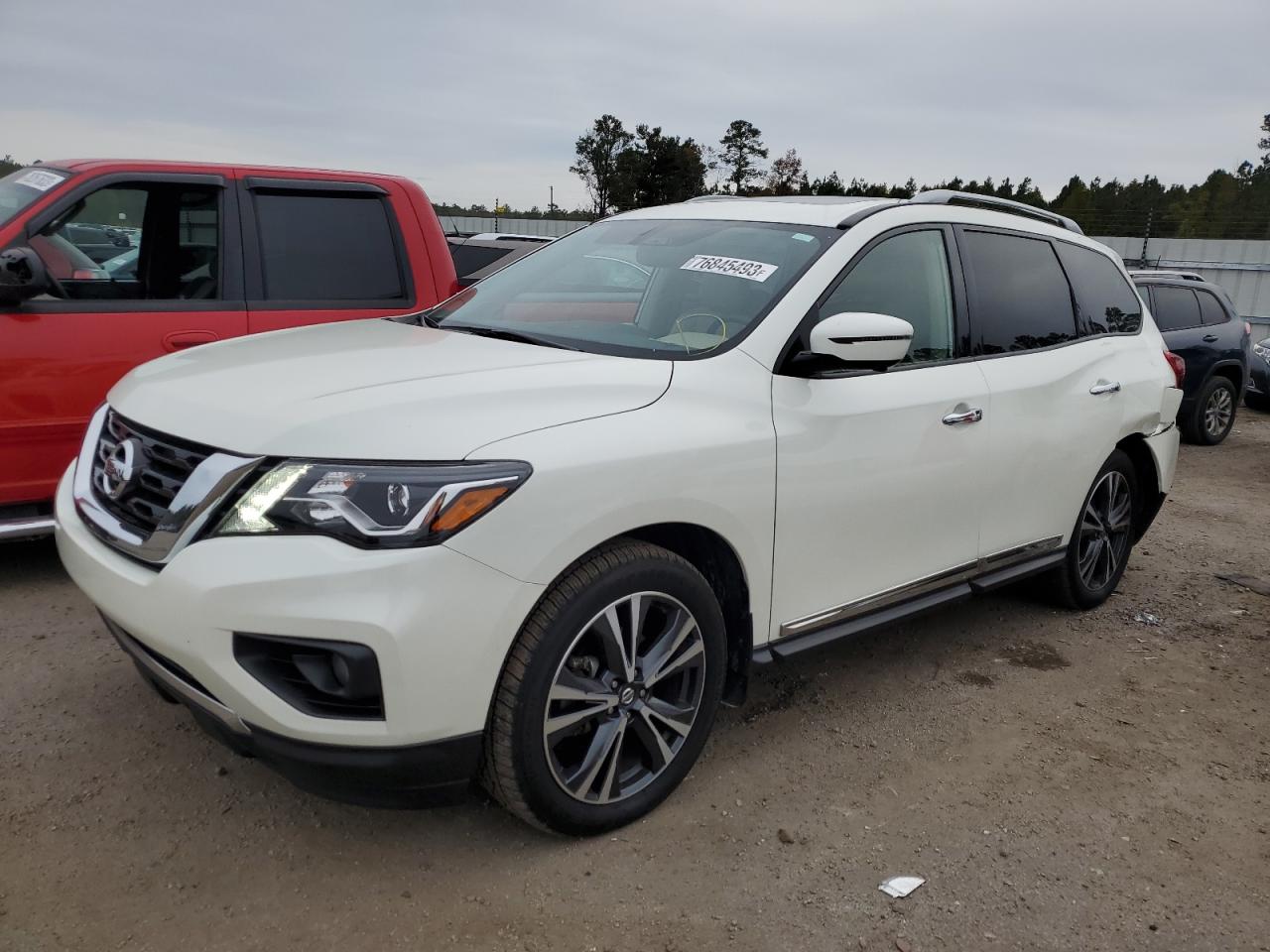 Изображение 1 2020 NISSAN PATHFINDER PLATINUM 2020 с VIN 5N1DR2DM7LC638406
