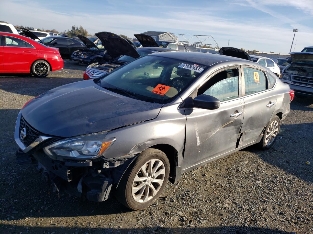 Изображение 1 2018 NISSAN SENTRA S 2018 с VIN 3N1AB7APXJL636340