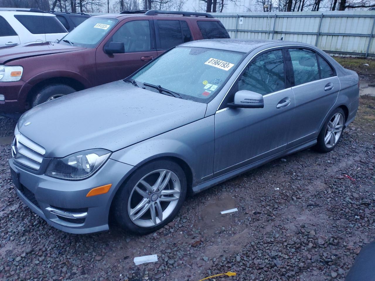Image 1 of 2012 MERCEDES-BENZ C 300 4MATIC 2012 with VIN WDDGF8BB4CA709092