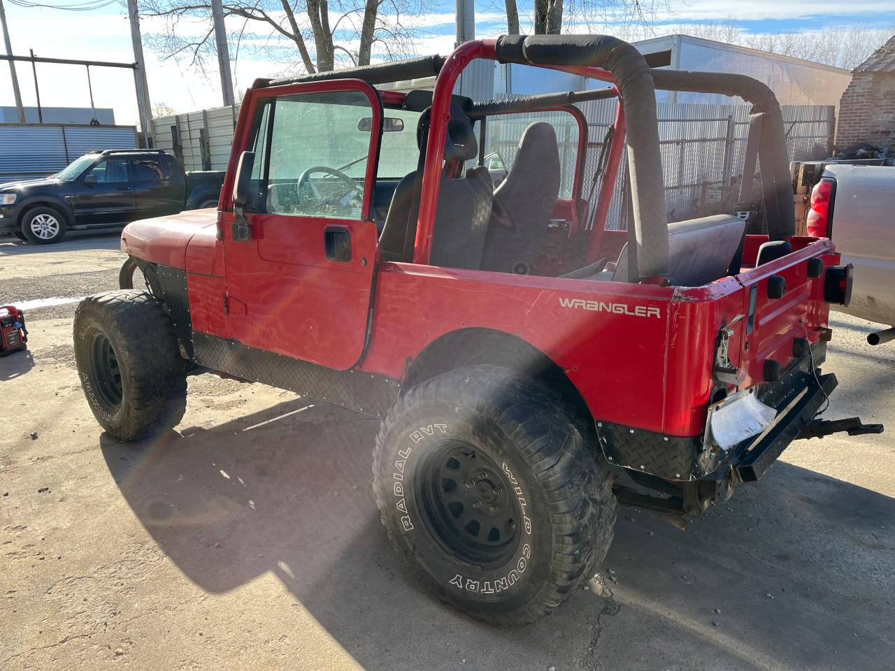 Image 3 of 1995 JEEP WRANGLER / YJ S 1995 with VIN 1J4FY19P3SP234291