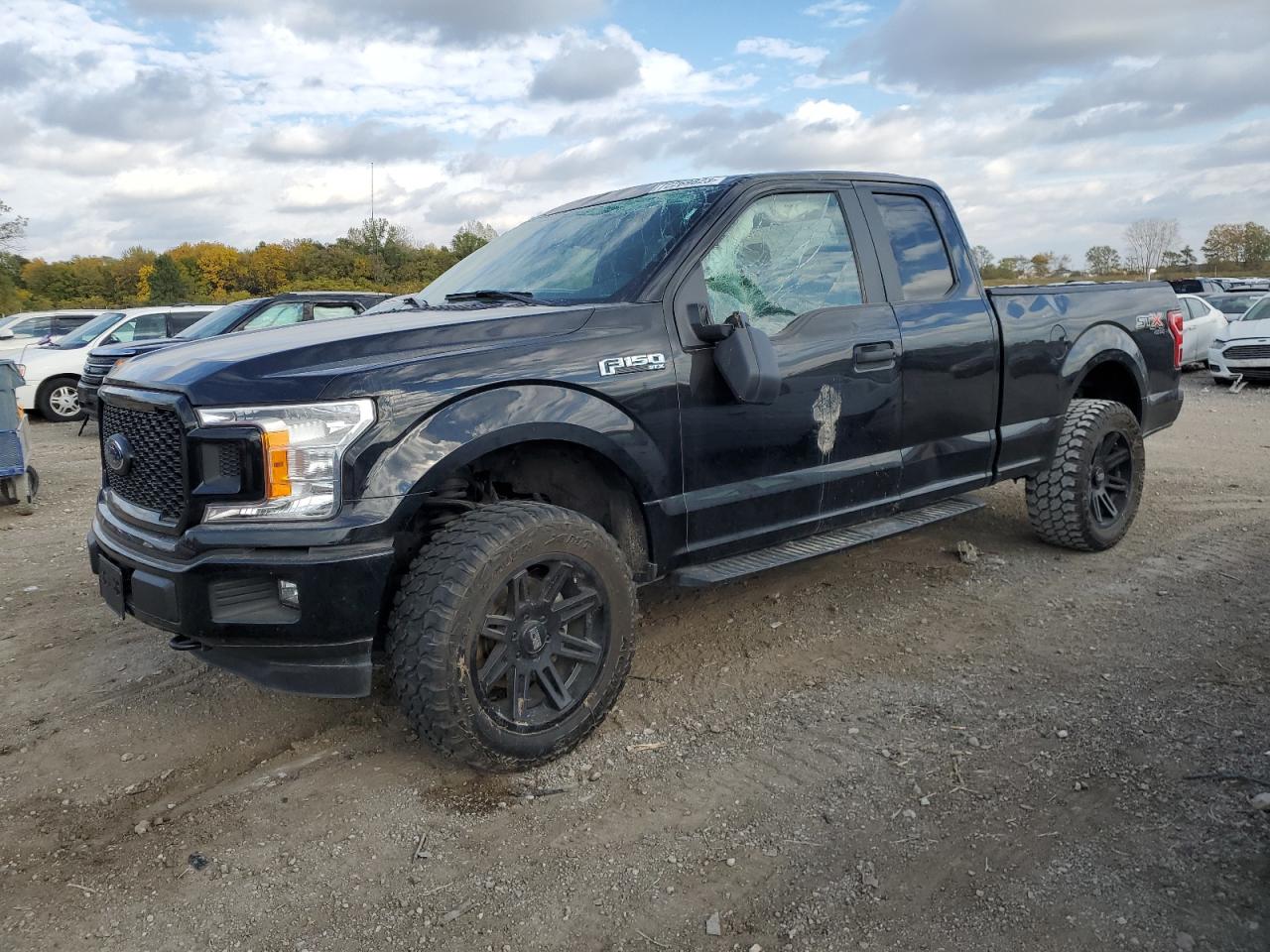 Image 1 of 2018 FORD F150 SUPER CAB 2018 with VIN 1FTEX1EP4JKC94554