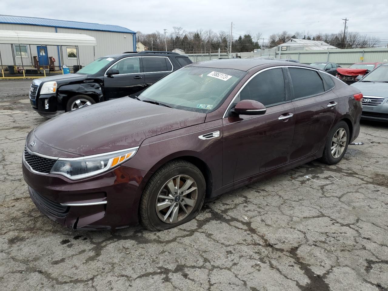 Obraz 1 z 2017 KIA OPTIMA LX 2017 z VIN 5XXGT4L38HG165520