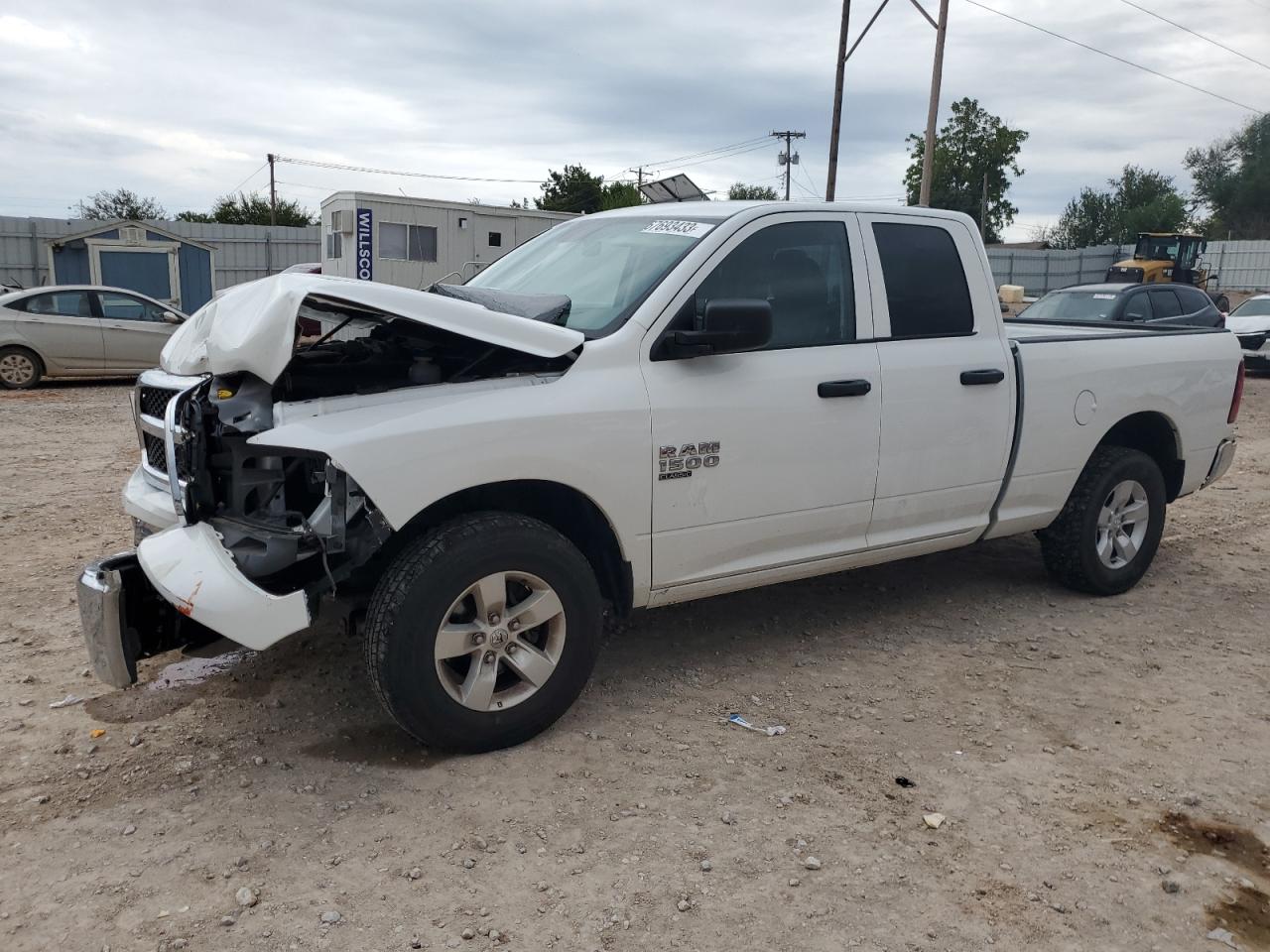 Image 1 of 2021 RAM 1500 CLASSIC TRADESMAN 2021 with VIN 1C6RR7FG2MS578063