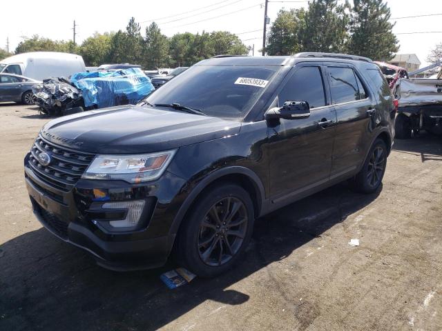 Image 1 of 2017 FORD EXPLORER XLT 2017 with VIN 1FM5K8D86HGC98129