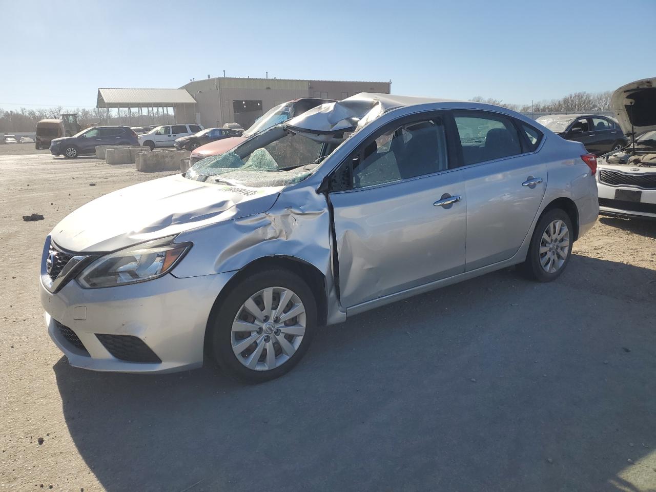 Изображение 1 2017 NISSAN SENTRA S 2017 с VIN 3N1AB7AP3HY340704