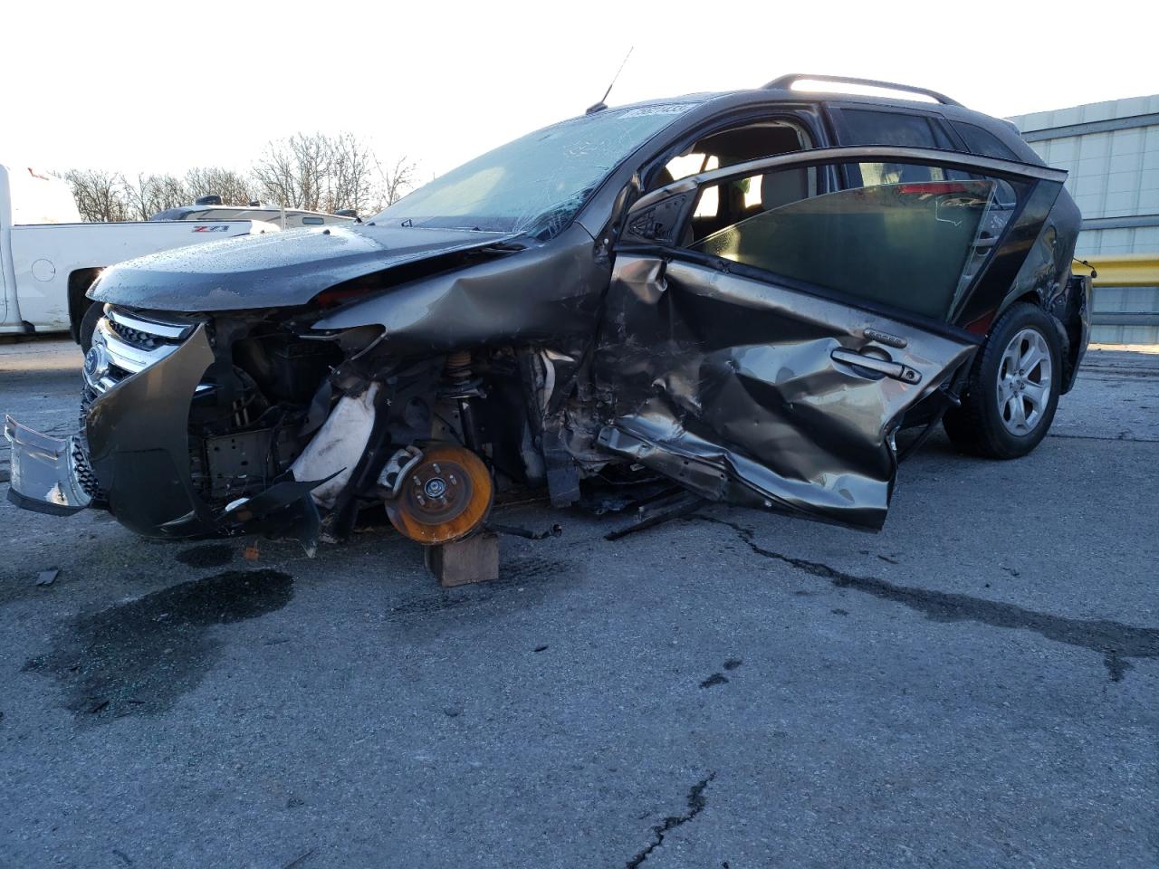 Image 1 of 2014 FORD EDGE SEL 2014 with VIN 2FMDK3JC6EBB81659