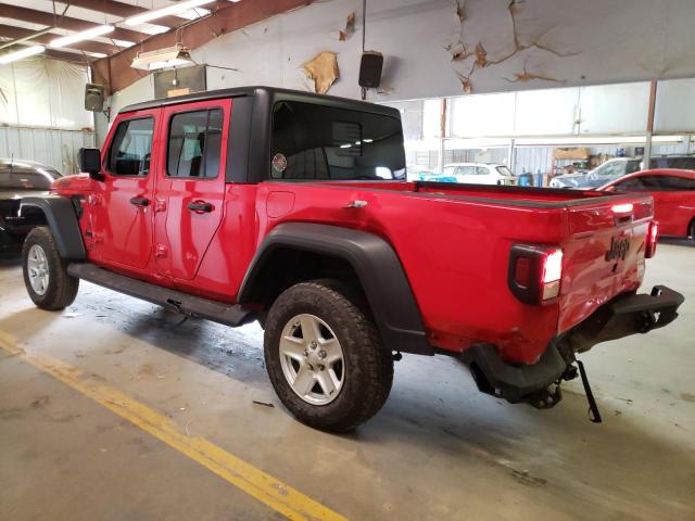 Image 2 of 2020 JEEP GLADIATOR SPORT 2020 with VIN 1C6HJTAG6LL122305