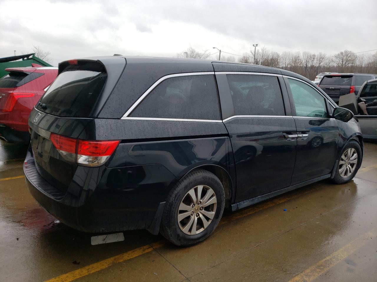 Image 3 of 2015 HONDA ODYSSEY EXL 2015 with VIN 5FNRL5H65FB031436