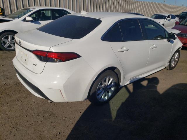 Image 3 of 2022 TOYOTA COROLLA XLE 2022 with VIN JTDFPMAE2N3019274