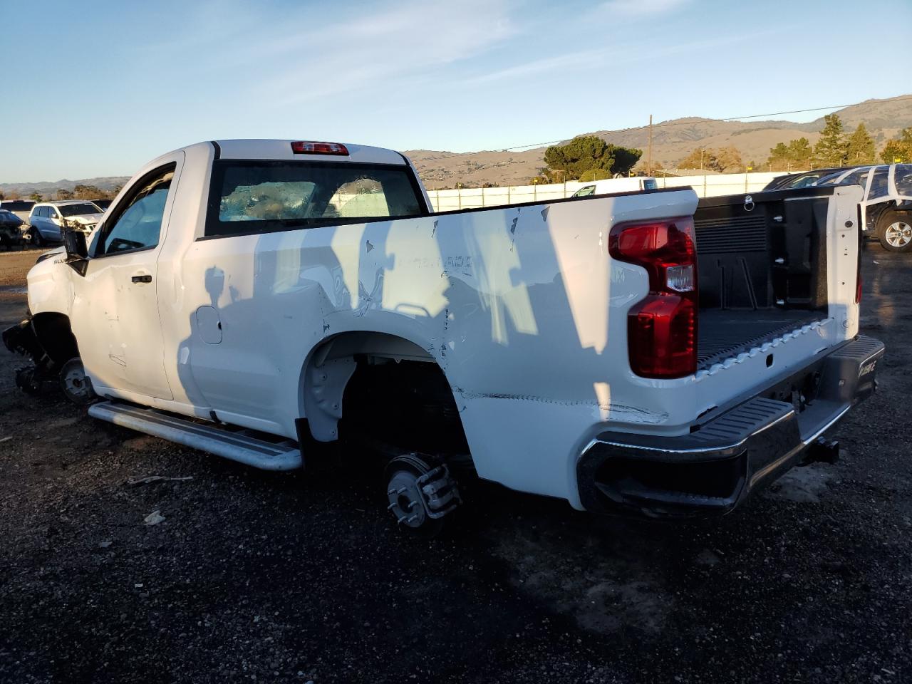Image 2 of 2023 CHEVROLET SILVERADO C1500 2023 with VIN 3GCNAAED2PG314016