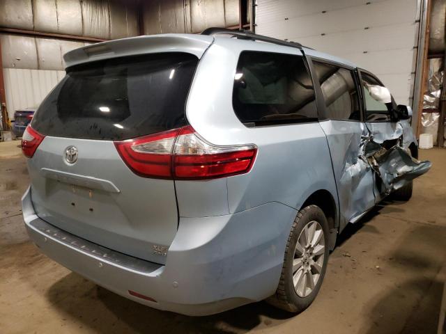 Image 3 of 2017 TOYOTA SIENNA XLE 2017 with VIN 5TDDZ3DC1HS180000