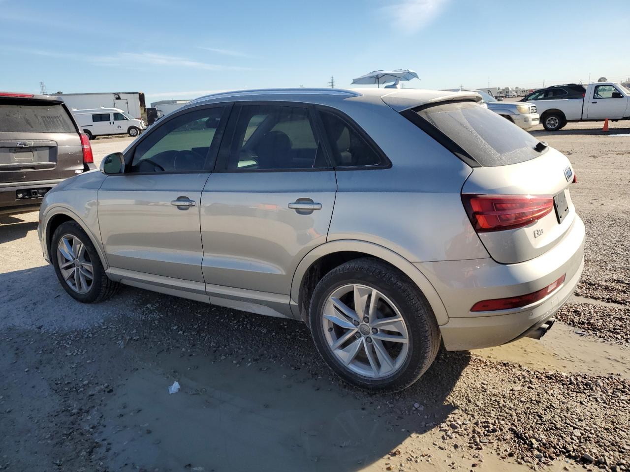 Image 2 of 2017 AUDI Q3 PREMIUM 2017 with VIN WA1BCCFS9HR015656