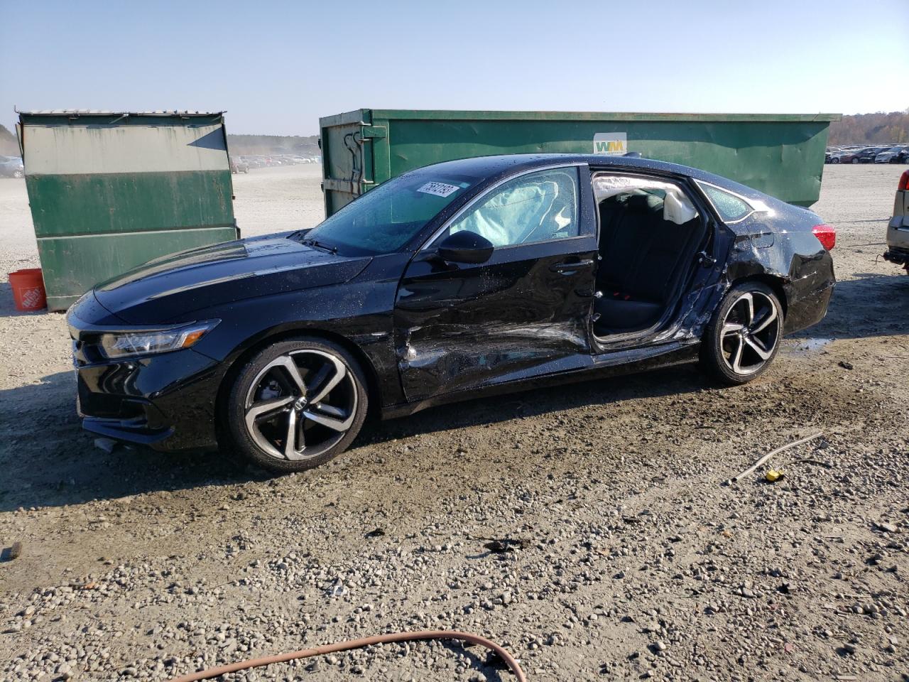 Изображение 1 2021 HONDA ACCORD SPORT SE 2021 с VIN 1HGCV1F44MA117872