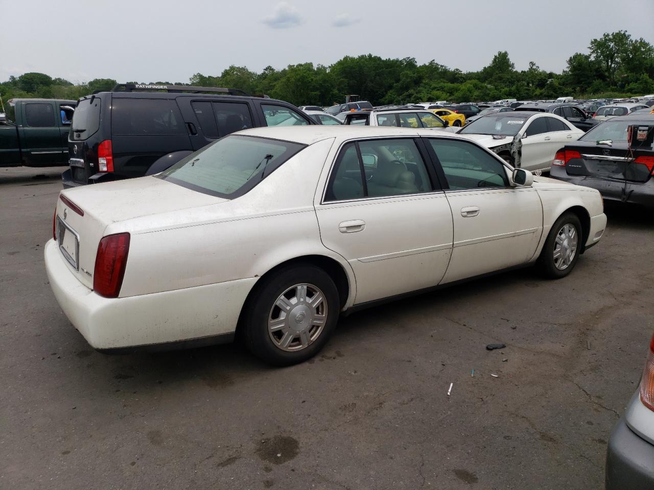 Image 3 of 2003 CADILLAC DEVILLE  2003 with VIN 1G6KD54Y93U219730