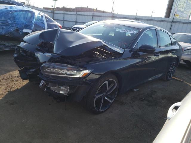 Image 1 of 2021 HONDA ACCORD SPORT SE 2021 with VIN 1HGCV1F46MA069114