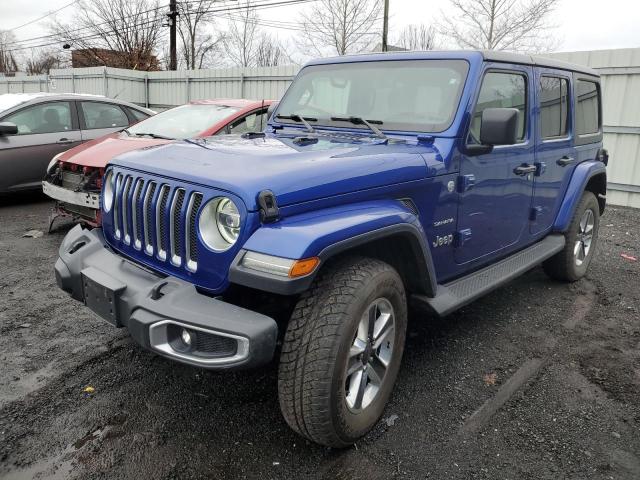Image 1 of 2018 JEEP WRANGLER UNLIMITED SAHARA 2018 with VIN 1C4HJXEG7JW251725