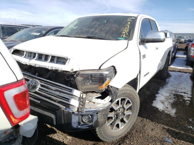 Изображение 1 2020 TOYOTA TUNDRA DOUBLE CAB LIMITED 2020 с VIN 5TFBY5F18LX879130