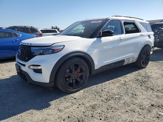 Image 1 of 2021 FORD EXPLORER ST 2021 with VIN 1FM5K8GC4MGB60194