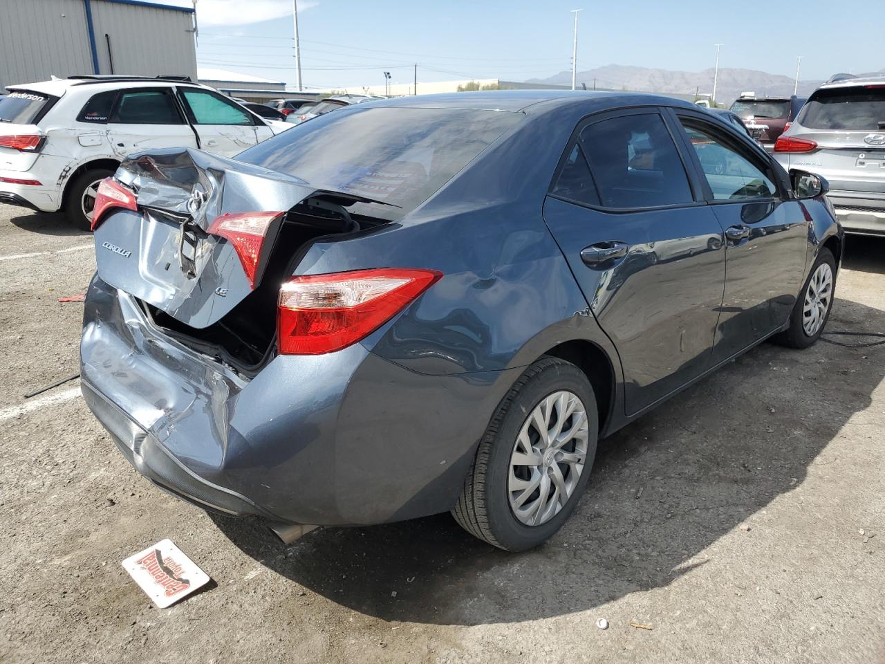 Image 3 of Toyota Corolla L 2018 with VIN 2T1BURHE7JC117941