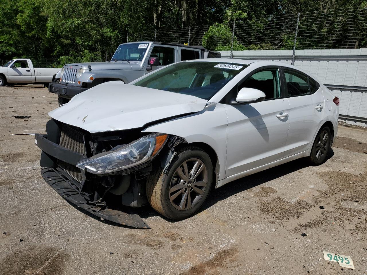 Изображение 1 2018 HYUNDAI ELANTRA SEL 2018 с VIN 5NPD84LF3JH238592