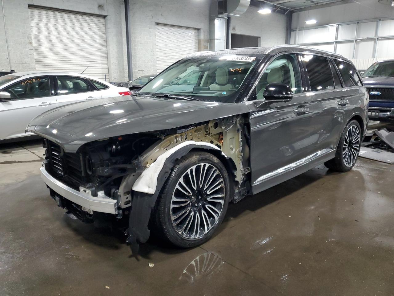 Image 1 of 2023 LINCOLN AVIATOR BLACK LABEL 2023 with VIN 5LM5J9XC6PGL08629