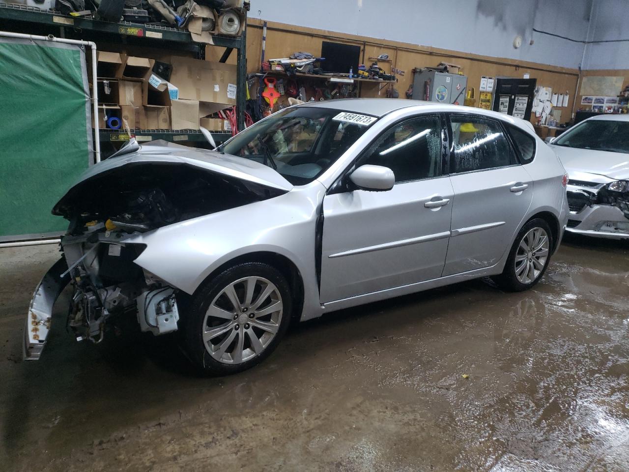 Image 1 of 2008 SUBARU IMPREZA WRX 2008 with VIN JF1GH74608G806007