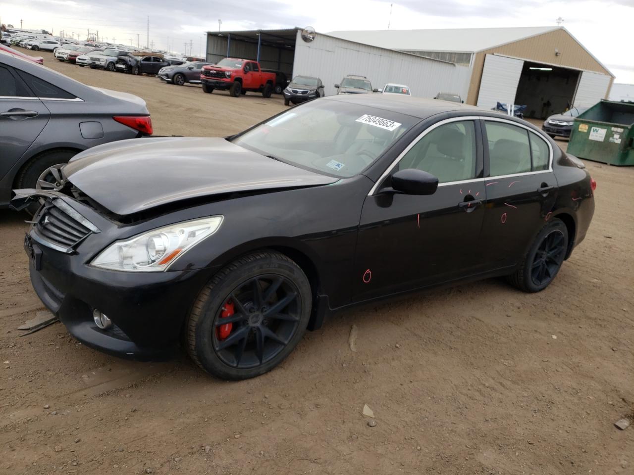 Image 1 of 2011 INFINITI G37  2011 with VIN JN1CV6AR8BM355379