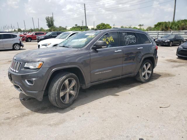 Image 1 of 2015 JEEP GRAND CHEROKEE OVERLAND 2015 with VIN 1C4RJECG3FC749523