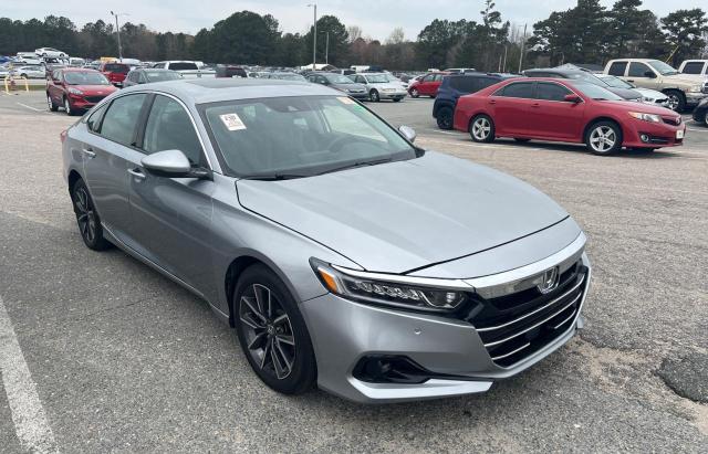 Image 1 of 2022 HONDA ACCORD EXL 2022 with VIN 1HGCV1F51NA056653