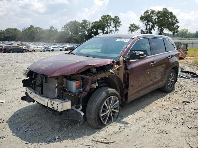 Obraz 1 z 2019 TOYOTA HIGHLANDER SE 2019 z VIN 5TDKZRFH9KS304850