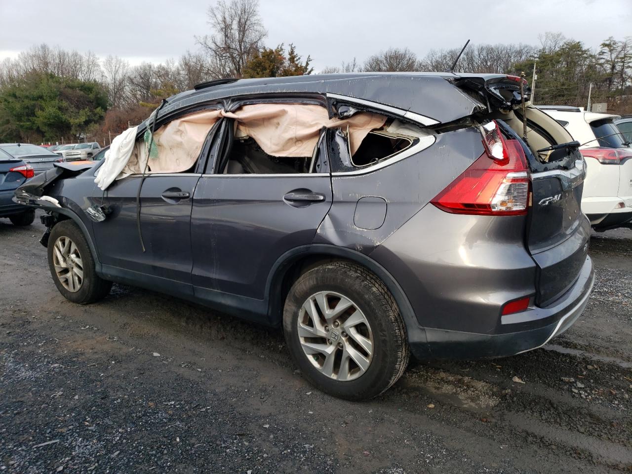 Image 2 of 2015 HONDA CR-V EX 2015 with VIN 2HKRM4H57FH653861