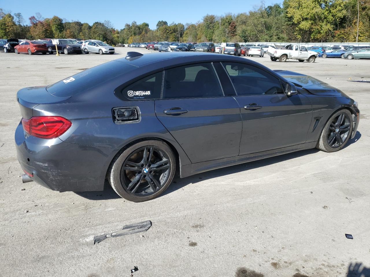Image 3 of 2019 BMW 440XI GRAN COUPE 2019 with VIN WBA4J7C55KBM74920