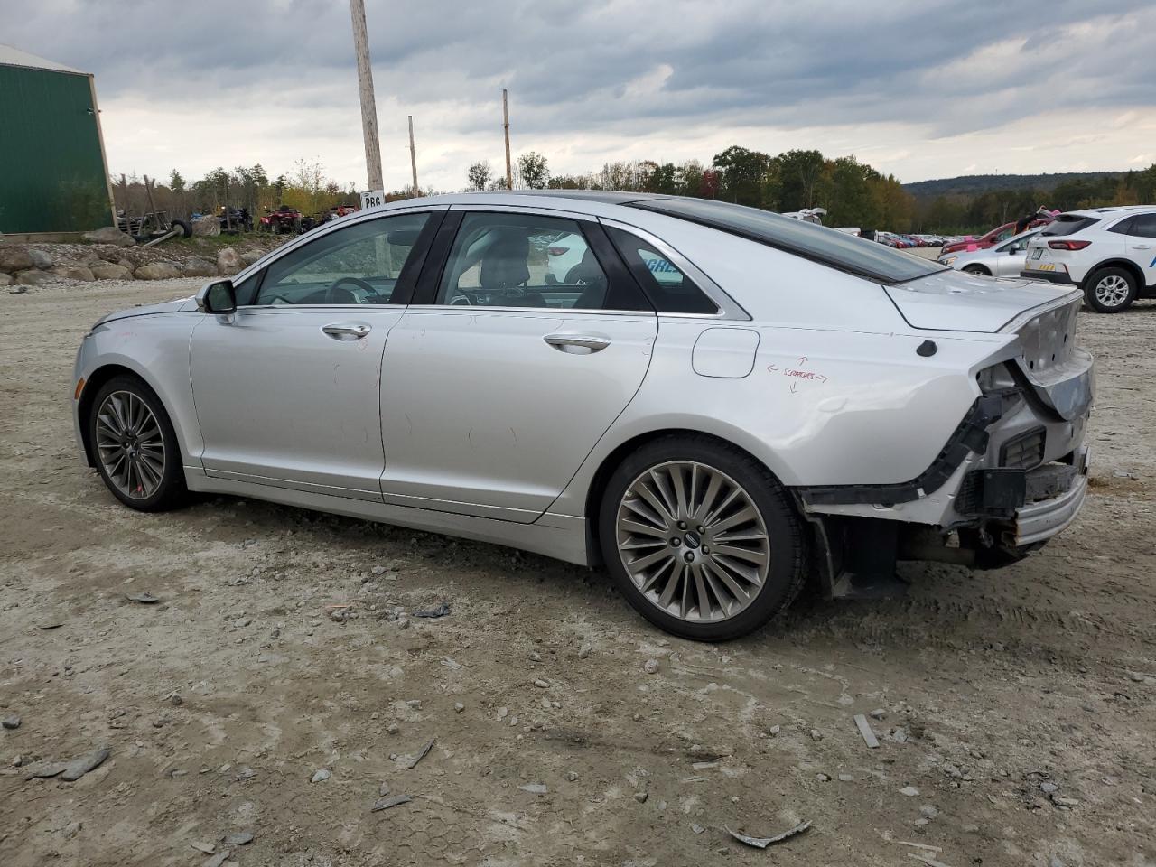 Image 2 of 2014 LINCOLN MKZ HYBRID 2014 with VIN 3LN6L2LU2ER809353