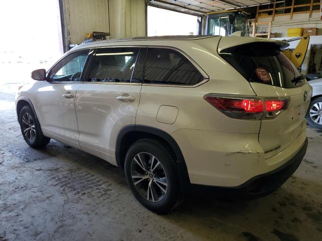 Obraz 2 z 2016 TOYOTA HIGHLANDER XLE 2016 z VIN 5TDJKRFH1GS249267