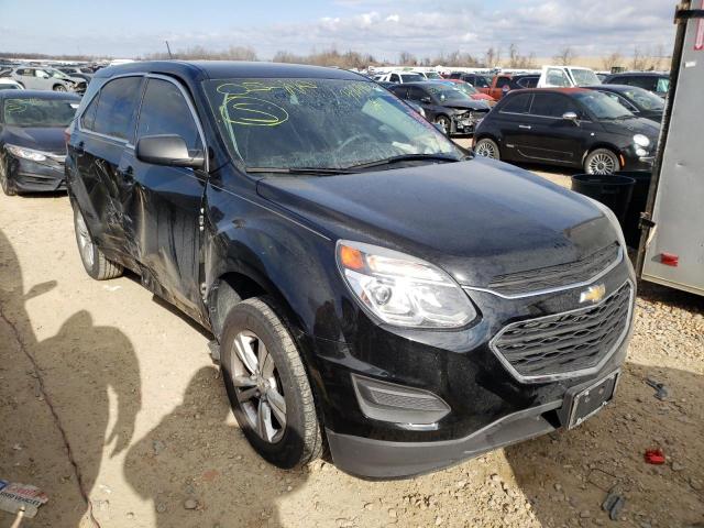 Image 1 of 2017 CHEVROLET EQUINOX LS 2017 with VIN 2GNALBEKXH1596968