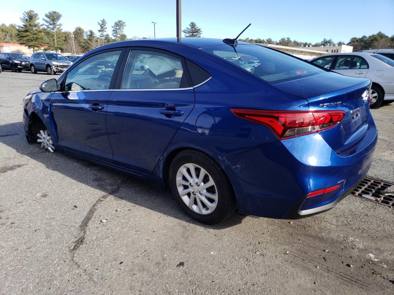 Obraz 2 z 2021 HYUNDAI ACCENT SE 2021 z VIN 3KPC24A62ME142297