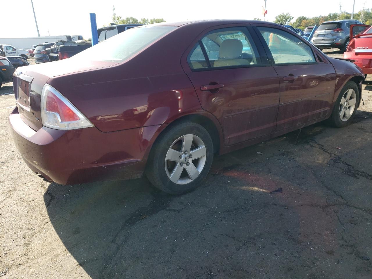 Image 3 of 2006 FORD FUSION SE 2006 with VIN 3FAFP07Z96R170818